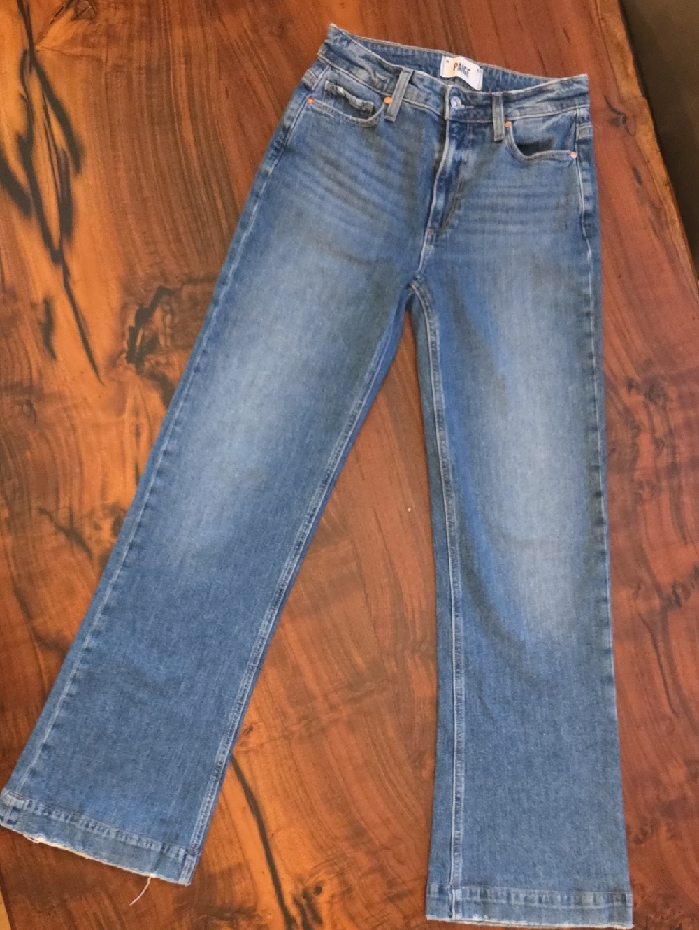 PAIGE🍬LEENAH🍬 Mid Wash Flare Jeans SZ24🍬